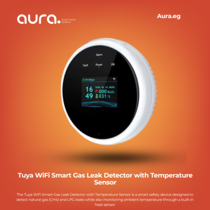 Tuya WiFi Smart Gas Leak Detector with Temperature Sensor