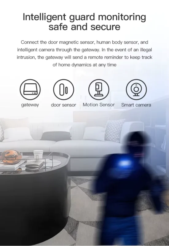 بوابة Tuya Zigbee Gateway Hub مع دعم البلوتوث لإدارة الأجهزة الذكية والتحكم في المنزل بسهولة.