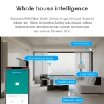 بوابة Tuya Zigbee Gateway Hub مع دعم البلوتوث لإدارة الأجهزة الذكية والتحكم في المنزل بسهولة. - Image 3