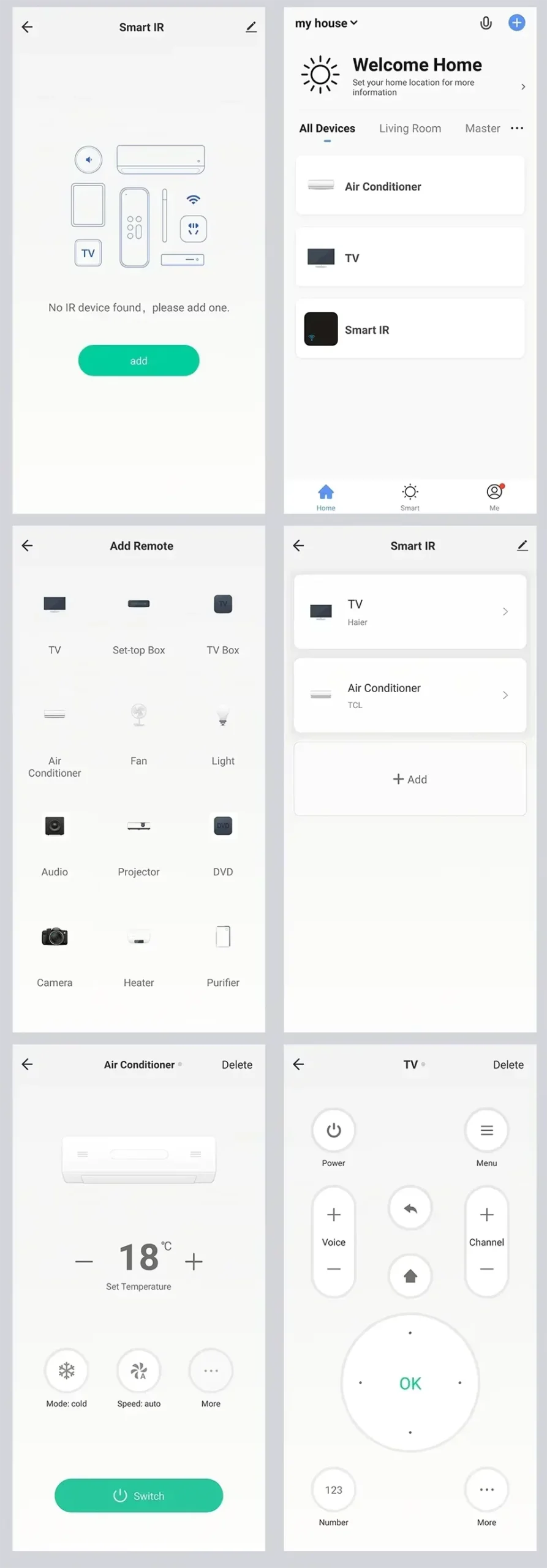 جهاز التحكم عن بعد الذكي Smart Universal IR Remote – تحكم متكامل في أجهزتك المنزلية