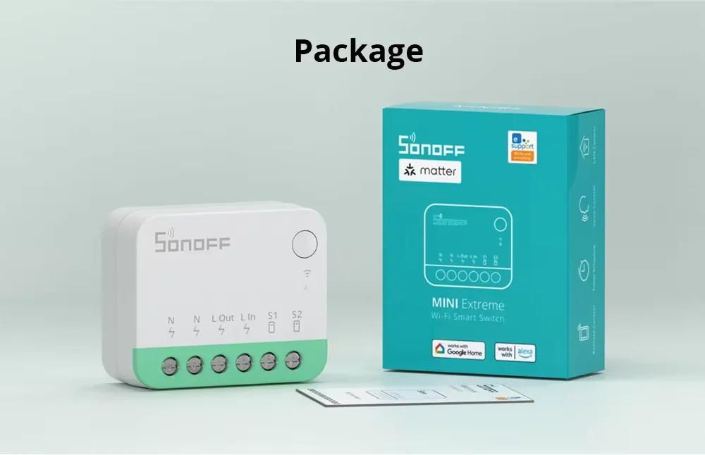 SONOFF MINIR4M - المفتاح الذكي الصغير لتجربة منزل ذكي أكثر ذكاءً وسلاسة