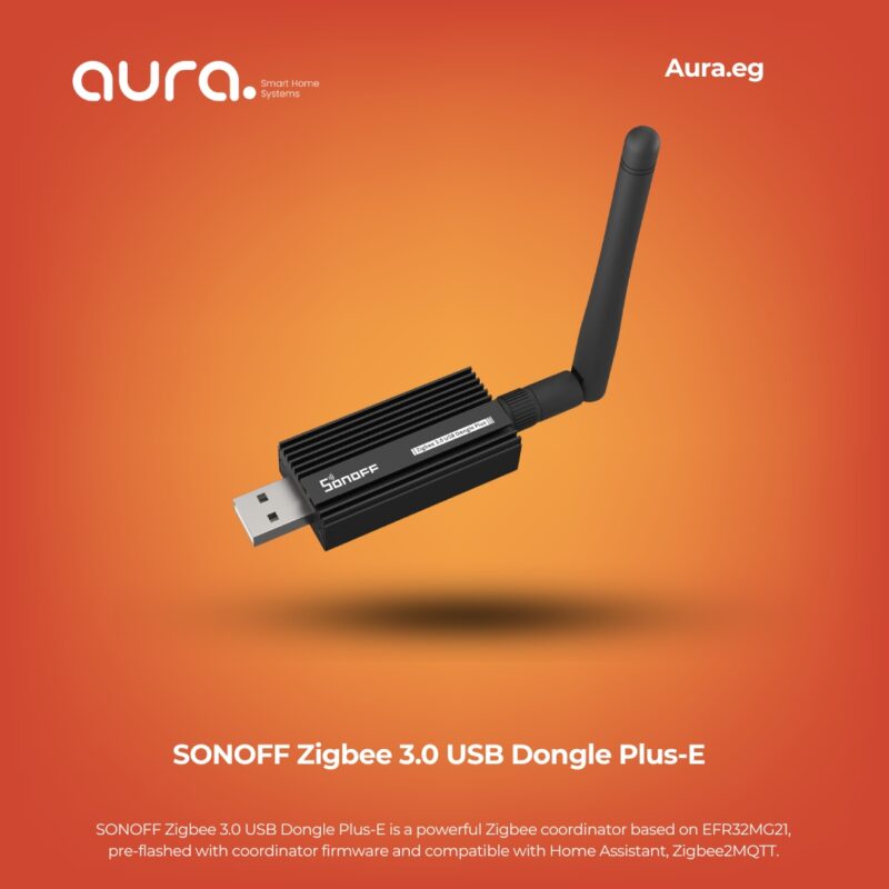 دونجل SONOFF Zigbee 3.0 USB Dongle Plus-E للتحكم في أجهزة المنزل الذكي