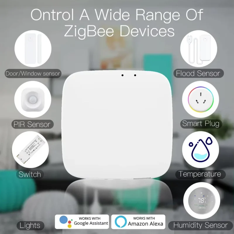 MOES Tuya ZigBee Gateway Hub Wired