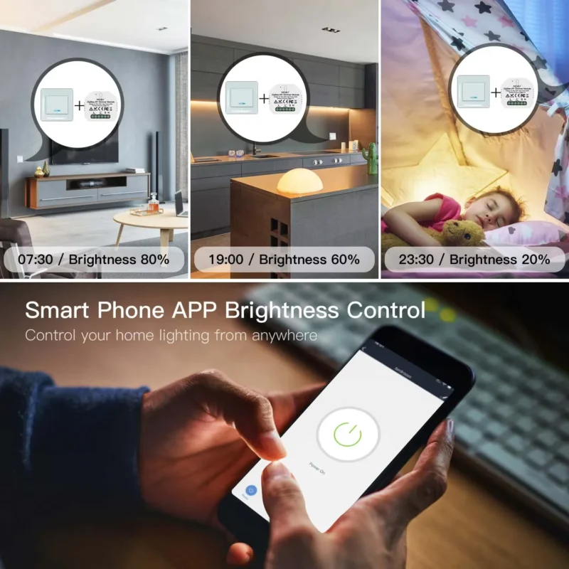 MOES Mini Tuya Zigbee Smart Dimmer