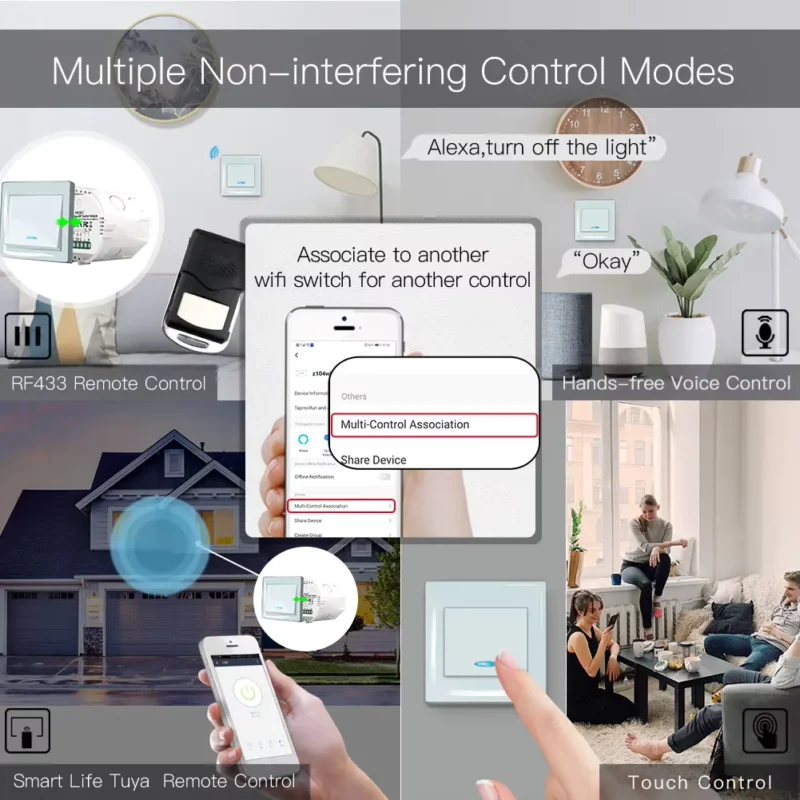 MOES Mini Tuya Zigbee Smart Dimmer