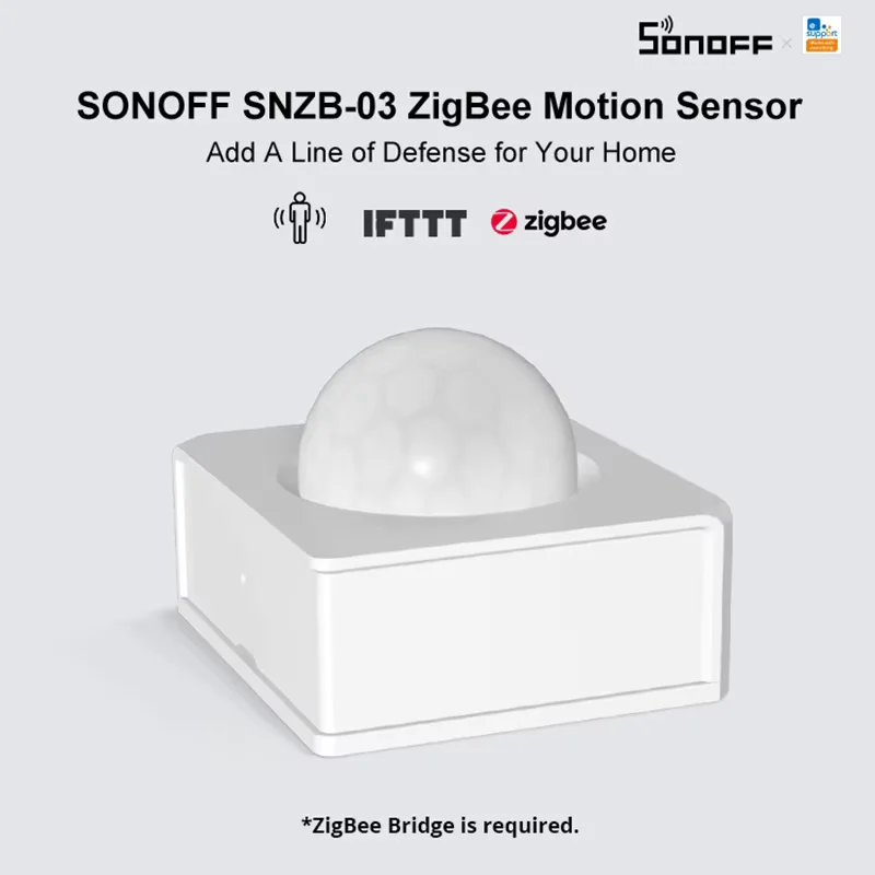 SONOFF SNZB-03 Zigbee Motion Sensor – High-precision smart motion sensor