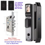 3D Face Recognition Smart Digital Door Lock – قفل إلكتروني ذكي بكاميرا والبصمة - الصورة 4