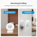 ⁦حساس الحركة الذكي AVATTO Zigbee PIR Motion Sensor⁩ - الصورة ⁦3⁩