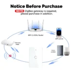 MOES Tuya ZigBee Smart Light Switch – Smart Light Switch with Glass Touch - Image 6