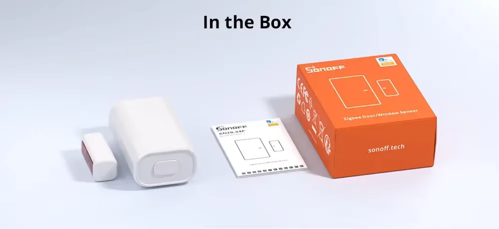 SONOFF SNZB-04P Zigbee Door/Window Sensor – راقب دخول منزلك وفعّل المشاهد الذكية تلقائياً