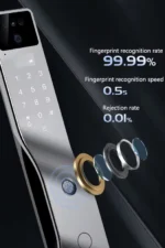 CatchFace Y17 Smart Lock with Camera, Tuya App, Face Recognition, Fingerprint & WiFi - Image 8