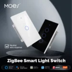 MOES Tuya ZigBee Smart Light Switch – Smart Light Switch with Glass Touch - Image 3