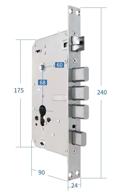 3D Face Recognition Smart Digital Door Lock – قفل إلكتروني ذكي بكاميرا والبصمة