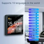 ⁦MOES Tuya WiFi Smart Touch Control Panel – لوحة مركزية ذكية بشاشة 4 إنش وتحكم صوتي مدمج⁩ - الصورة ⁦4⁩