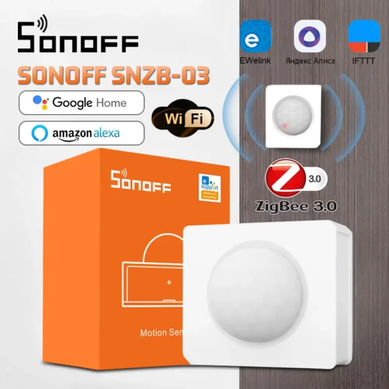 SONOFF SNZB-03 Zigbee Motion Sensor – High-precision smart motion sensor