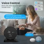 ريموت AVATTO Tuya WiFi IR الذكي مع حساس حرارة ورطوبة - الصورة 3