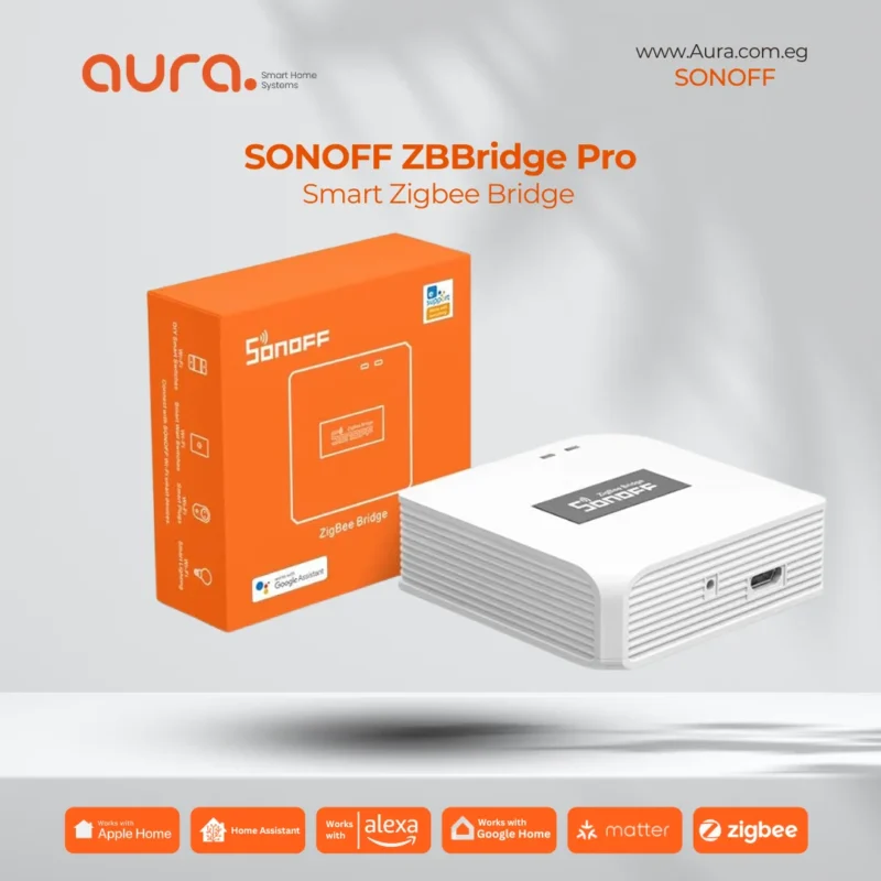 جسر SONOFF Zigbee Bridge Pro – لإدارة أجهزة المنزل الذكي والتحكم الكامل فيها.