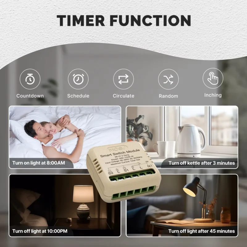 MOES Mini Tuya Zigbee Smart Dimmer