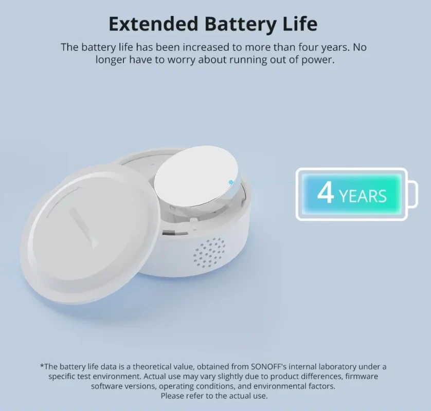 SONOFF SNZB-02P Zigbee Smart Temperature & Humidity Sensor – Accurate monitoring of the atmosphere in your smart home