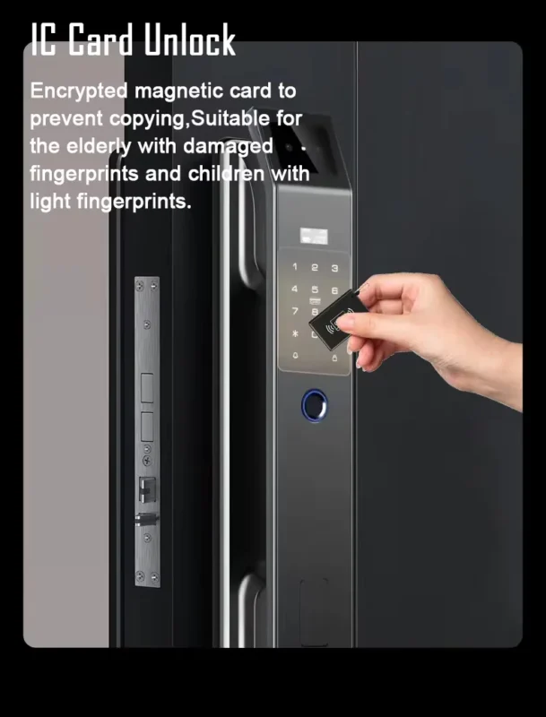 3D Face Recognition Smart Digital Door Lock – قفل إلكتروني ذكي بكاميرا والبصمة