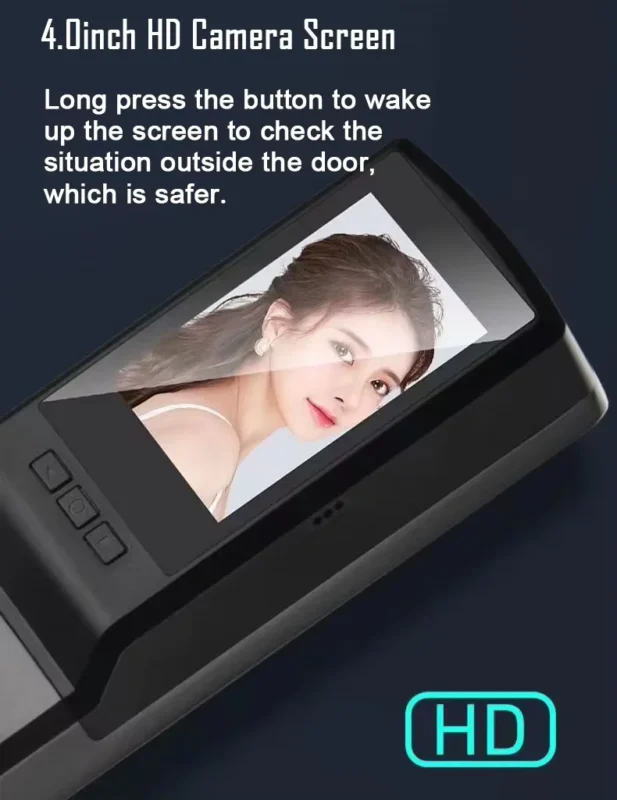 3D Face Recognition Smart Digital Door Lock – قفل إلكتروني ذكي بكاميرا والبصمة