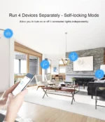 SONOFF 4CH PRO R3 – 4-channel smart switch with WiFi and RF 433MHz control - Image 4