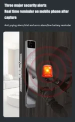 CatchFace Y17 Smart Lock with Camera, Tuya App, Face Recognition, Fingerprint & WiFi