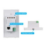 لوحة AVATTO Tuya WiFi + Zigbee الذكية بشاشة لمس 5 بوصة - الصورة 4