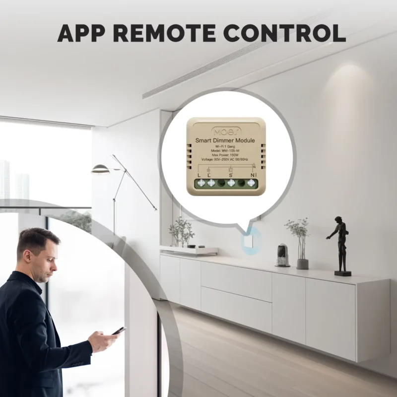 MOES Mini Tuya Zigbee Smart Dimmer