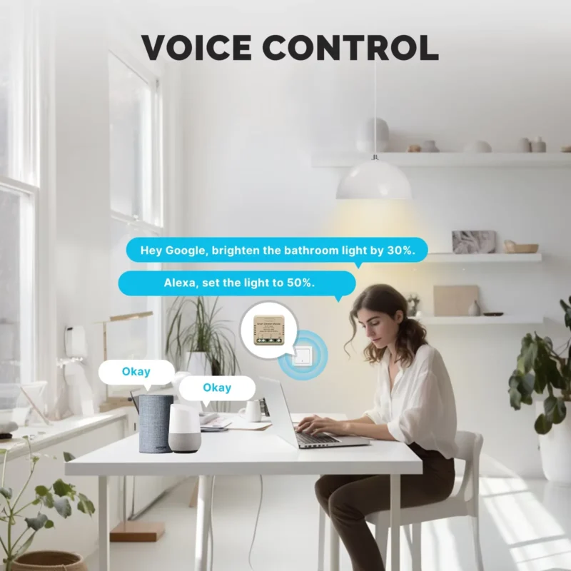 MOES Mini Tuya Zigbee Smart Dimmer