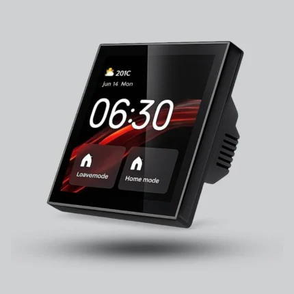 MOES Tuya WiFi Smart Touch Control Panel – لوحة مركزية ذكية بشاشة 4 إنش وتحكم صوتي مدمج