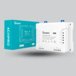 SONOFF 4CH PRO R3 – مفتاح ذكي بـ 4 قنوات بتحكم WiFi وRF 433MHz