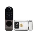 Electronic door lock with remote control and support for metal doors R7Y-TY - Image 2