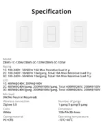 SONOFF ZBM5 Zigbee Smart  Switch