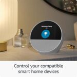 Echo Spot – Smart alarm clock with touch screen and powerful sound - Image 4