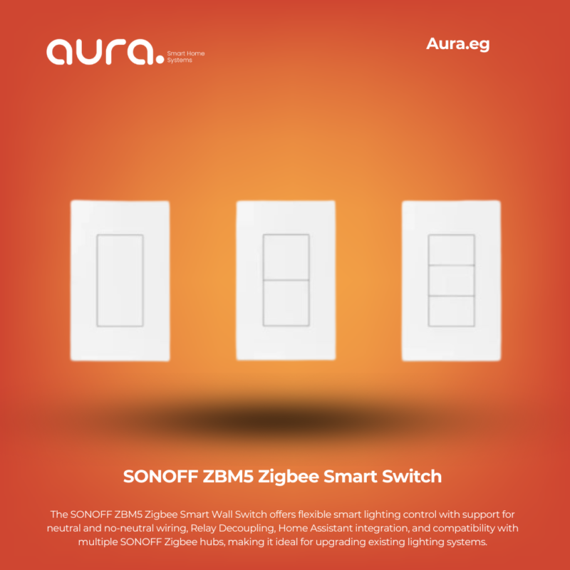 SONOFF ZBM5 Zigbee Smart Switch