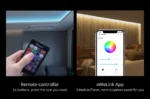 ⁦شريط إضاءة ذكي SONOFF L2 بطول 2 متر RGB WiFi مع تحكم صوتي ومزامنة موسيقى⁩ - الصورة ⁦5⁩