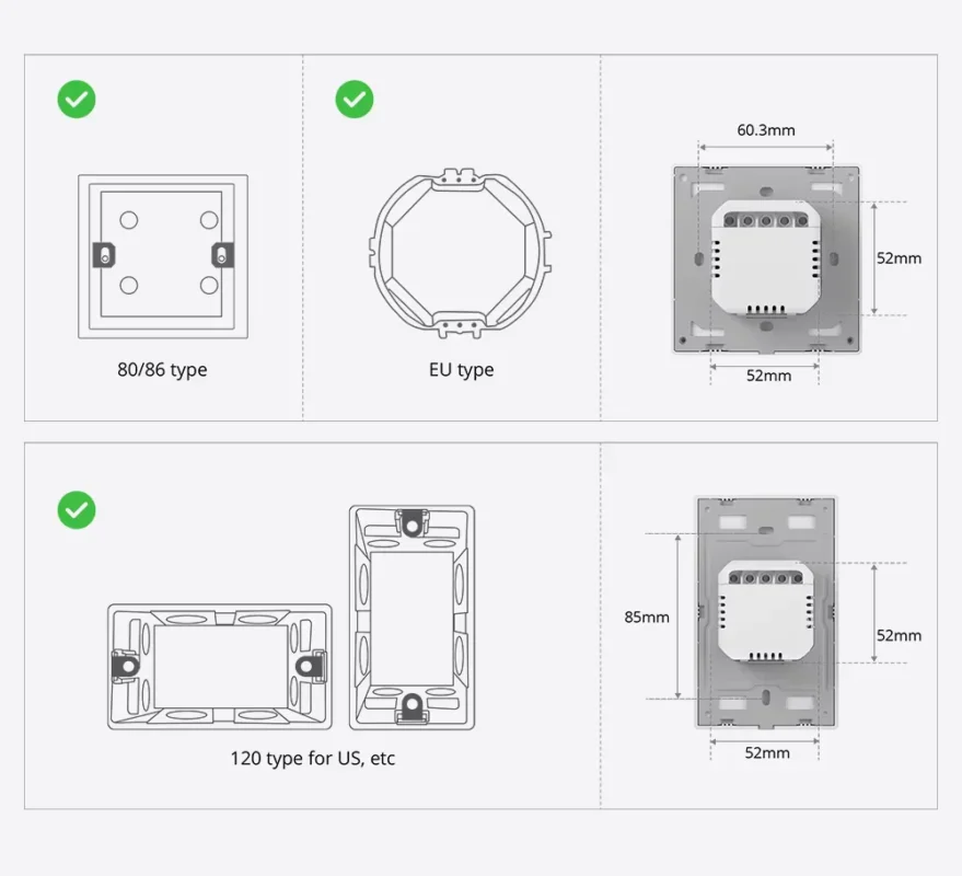 SONOFF SwitchMan M5 Matter - Smart Wall Switch