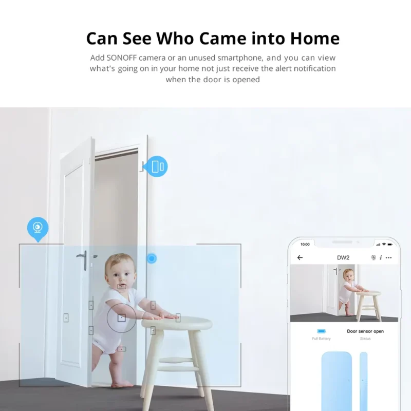 SONOFF DW2 Wi-Fi – Smart Door and Window Sensor
