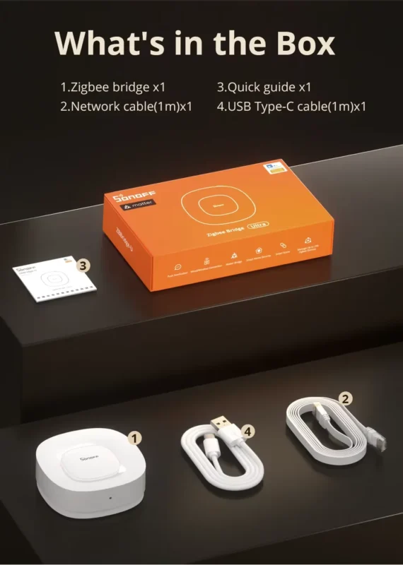 SONOFF ZBBridge-U Matter Zigbee Bridge Ultra