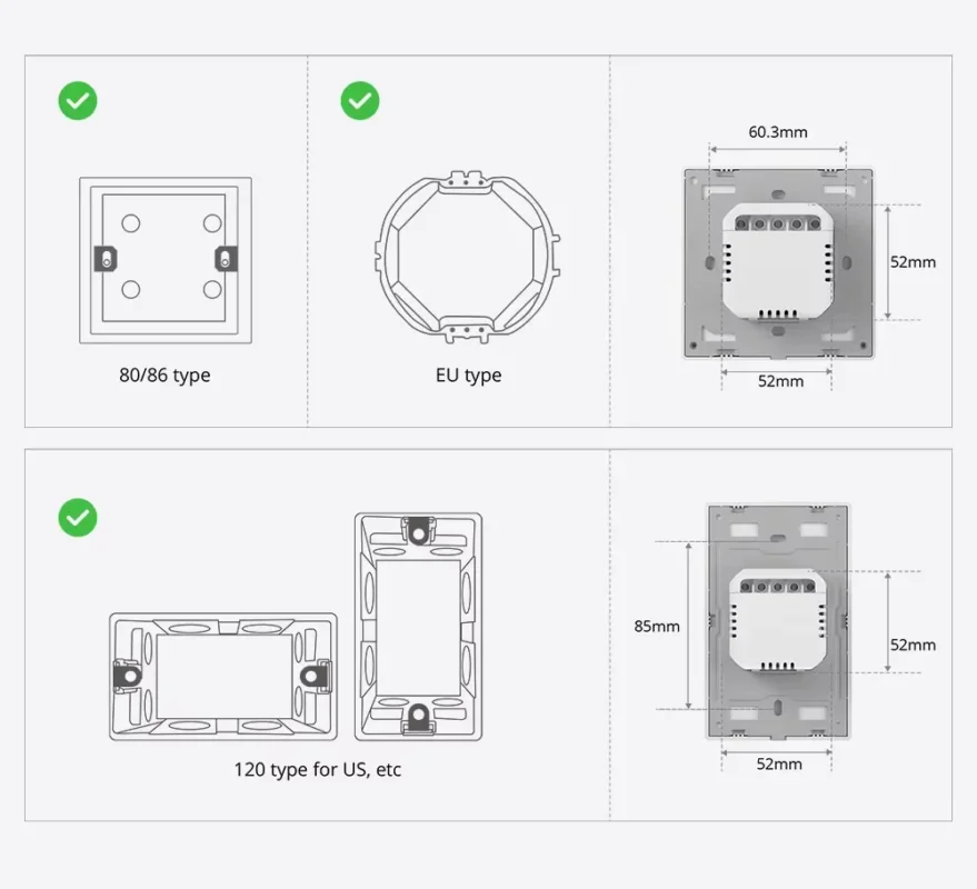 SONOFF SwitchMan M5 Matter - Smart Wall Switch