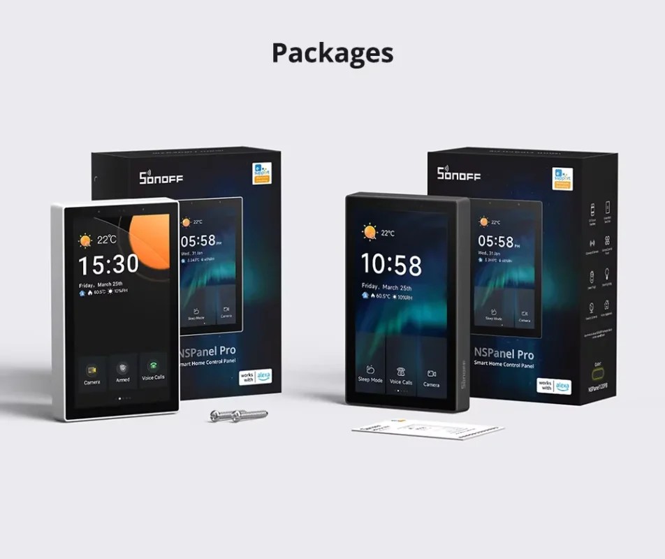 SONOFF NSPanel Pro 120 - Smart Home Monitor