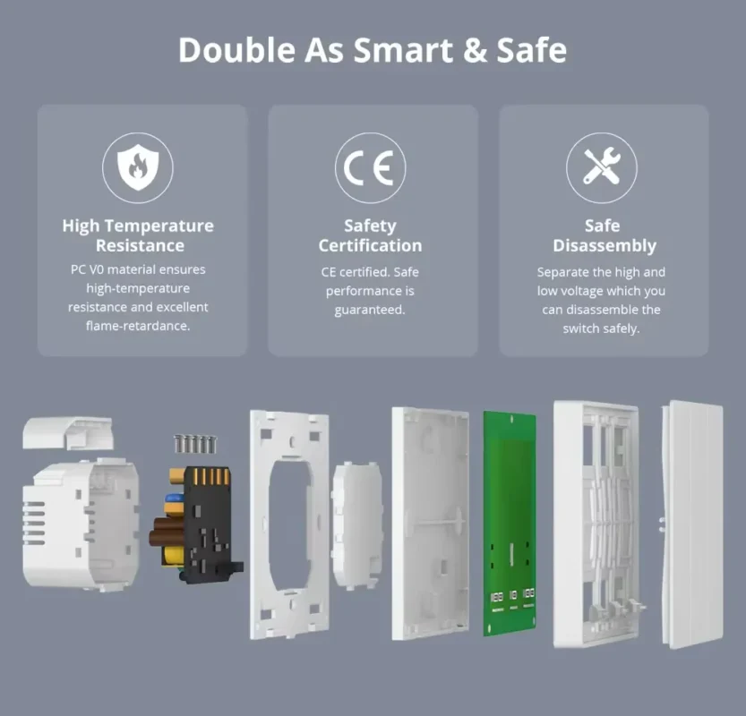 SONOFF SwitchMan M5 Matter - Smart Wall Switch