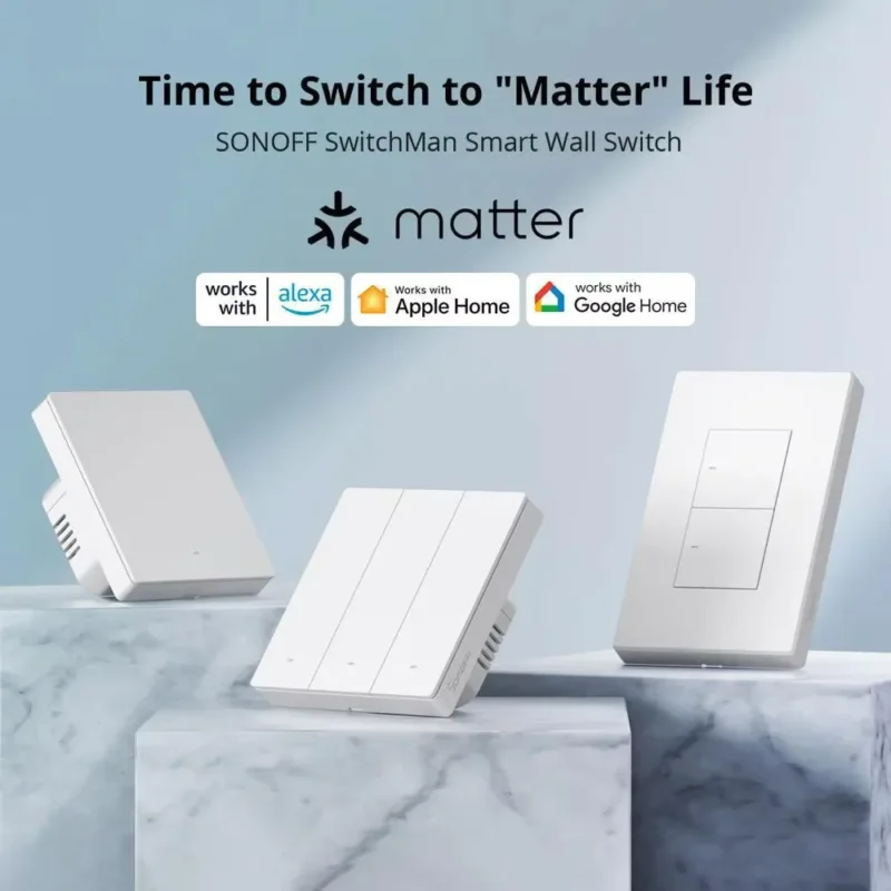 SONOFF SwitchMan M5 Matter - Smart Wall Switch