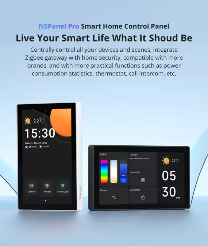 SONOFF NSPanel Pro 120 - Smart Home Monitor