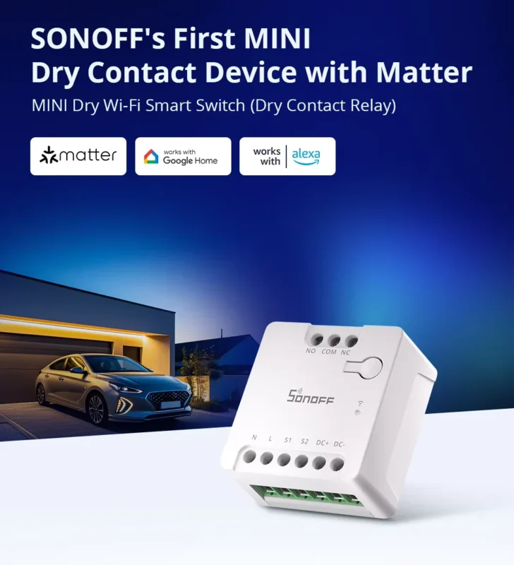 SONOFF MINI-D Dry Contact Wi-Fi Smart Switch