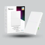 SONOFF TX Ultimate T5 is a smart touch wall switch with full touch access, eWeLink app control, voice control, timers, smart scenes, RGB ambient lighting, and multi-sensory touch feedback. Available in 1C, 2C, 3C, and 4C options for different lighting circuits.