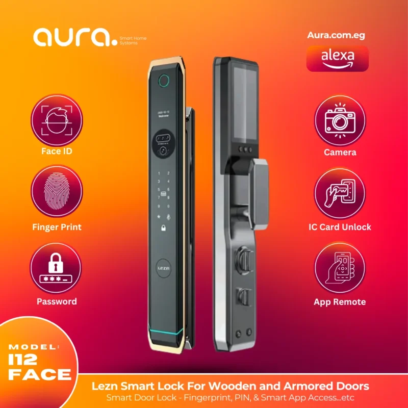 Lezn i12 Face Smart Door Lock – Smart security starts here