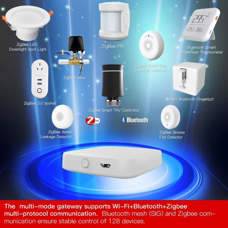 WiFi BLE Zigbee Multi-mode Smart Gateway Hub