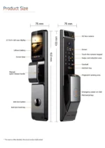 ⁦قفل  CORDLESS CL-10 TWO WAY الذكي – أفضل قفل ذكي⁩ - الصورة ⁦11⁩